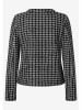 More & More Übergangsjacke in Schwarz/ Weiß