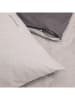 Schiesser Feinbiber-Bettwäsche-Set ''Doubleface'' in Grau