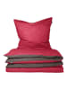 Schiesser Renforcé beddengoedset rood/antraciet