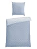 Schiesser Renforcé beddengoedset "Mabel" lichtblauw