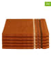 Schiesser 5-delige set: gastendoeken ''Skyline'' terracotta