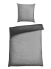 Schiesser Komplet pościeli renforcé "Silva" w kolorze jasnoszarym