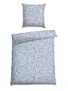 Schiesser Komplet pościeli renforcé "Liliebeth" w kolorze błękitnym