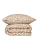 Schiesser Renforcé-Bettwäsche-Set "Liliebeth" in Beige