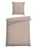 Schiesser Satin-Bettwäsche-Set "Ella" in Beige