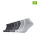 camano 7er-Set: Socken in Anthrazit/ Grau