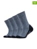 camano 4er-Set: Socken in Dunkelblau/ Grau