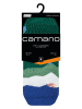 camano Socken in Grün/ Blau