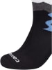 camano Socken in Schwarz/ Grau/ Hellblau