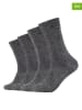 camano 4er-Set: Socken in Grau