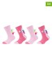 camano 4er-Set: Socken in Pink/ Rosa