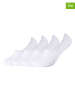camano Skarpety-stopki (4 pary) w kolorze białym