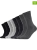 s.Oliver 8er-Set: Socken in Schwarz/ Grau/ Anthrazit