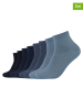 s.Oliver 8er-Set: Socken in Blau/ Dunkelblau