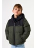 Garcia Steppjacke in Khaki/ Schwarz