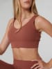 Onamaste Sportbeha "Suzanna" roodbruin
