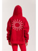 Onamaste Sweatjacke "Flow"  in Rot