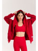 Onamaste Sweatjacke "Flow"  in Rot