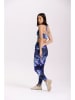 Onamaste Trainingsleggings "Iris" in Blau