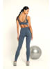 Onamaste Trainingsleggings "Mantra" in Dunkelblau