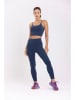 Onamaste Legginsy sportowe w kolorze granatowym