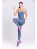 Onamaste Legginsy sportowe w kolorze niebieskim