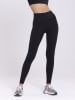 Onamaste Legginsy sportowe "Suzanna" w kolorze czarnym