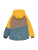 Color Kids Ski-/ Snowboardjacke in Gelb/ Hellbraun/ Blau