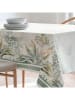 Mint Rugs Tischdecke "Floral And Tropical Dayana" in Weiß/ Grün