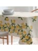 Mint Rugs Obrus "Natural Lemon" w kolorze kremowo-żółto-zielonym