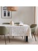 Mint Rugs Tischdecke "Floral And Tropical Tesa" in Beige/ Weiß