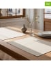 Mint Rugs 2-delige set: placemats "Bria" crème - (L)50 x (B)40 cm