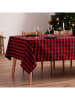 Mint Rugs Tischdecke "Christmas Xenia" in Rot/ Schwarz