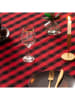 Mint Rugs Tafellaken "Christmas Xenia" rood/zwart