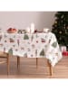 Mint Rugs Tischdecke "Christmas Nutcracker" in Weiß/ Grün