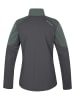 Hannah Fleecejacke in Grau/ Grün