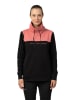 Hannah Sweatshirt "Sibele" in Schwarz/ Pink