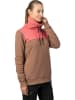 Hannah Sweatshirt "Sibele" lichtbruin/roze
