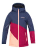 Hannah Ski-/snowboardjas "Kigali" donkerblauw/roze/oranje