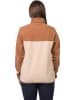 Hannah Fleecepullover "Nuka" in Hellbraun