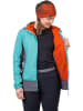 Hannah Funktionsjacke "Steep" in Türkis/ Grau