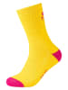 super.natural Skarpety funkcyjne (2 pary) w kolorze różowo-żółtym