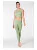 super.natural Legginsy w kolorze jasnozielonym do jogi