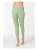 super.natural Legginsy w kolorze jasnozielonym do jogi