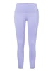 super.natural Legginsy w kolorze lawendowym do jogi