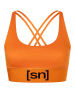 super.natural Sportbeha oranje - low