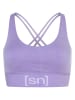 super.natural Biustonosz sportowy w kolorze lawendowym