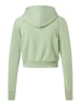 super.natural Sweatvest "Liquid Flow" lichtgroen