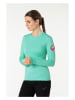 super.natural Koszulka sportowa "Grava" w kolorze turkusowym