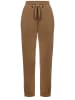 super.natural Spodnie dresowe "Solution" w kolorze jasnobrązowym